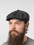 Кепка FREDRIKSON арт. 3003-232/72 (черный / серый)